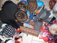 Aan het eind was de schat met paaseitjes ons deel